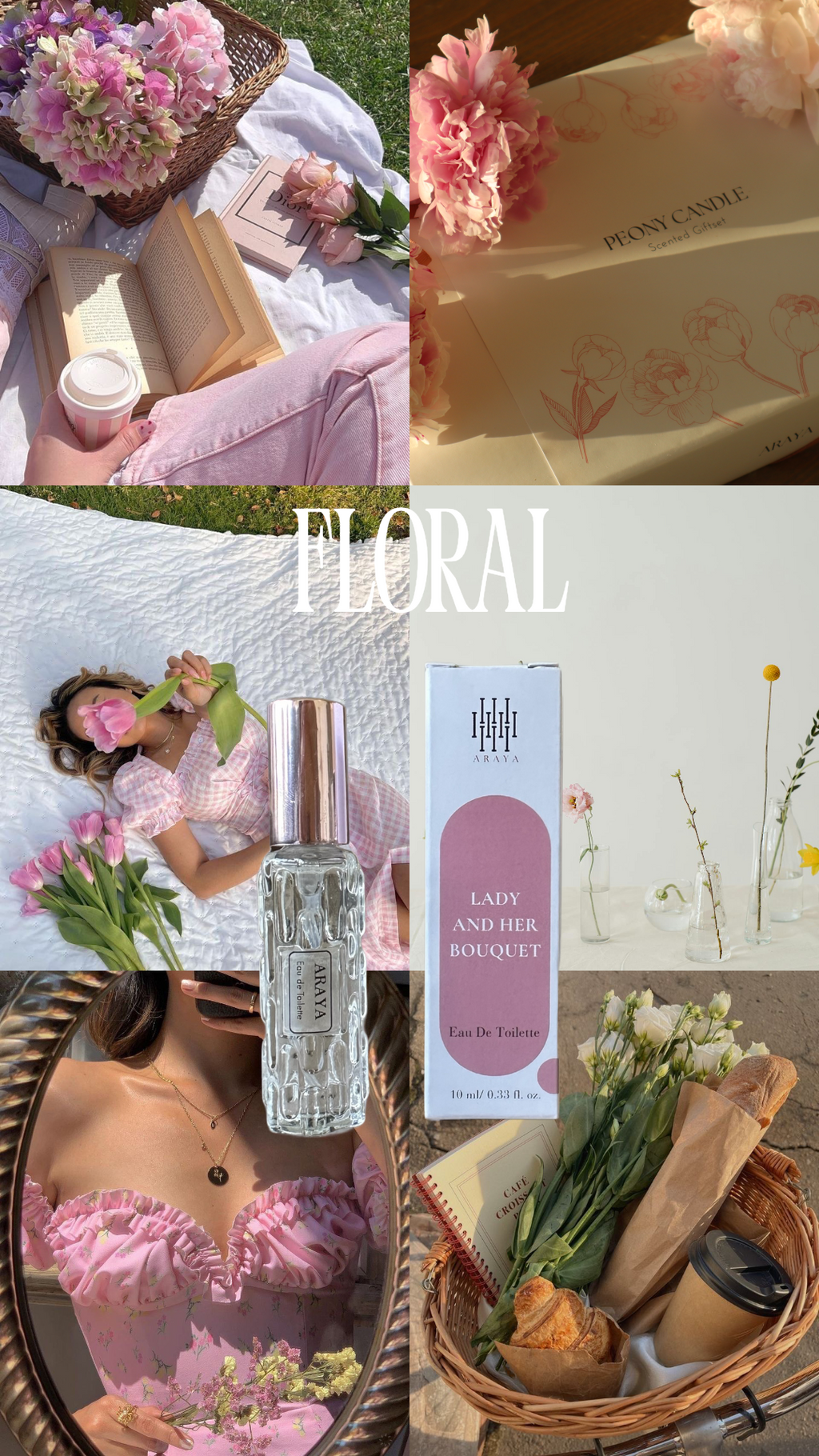 Lady and her bouquet - Eau De Toilette